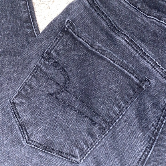 (🦅) A.E.O. : Black, Ne(x)t Level Stretch, Hi-Rise Jeggings. (8 LONG) - Picture 9 of 9